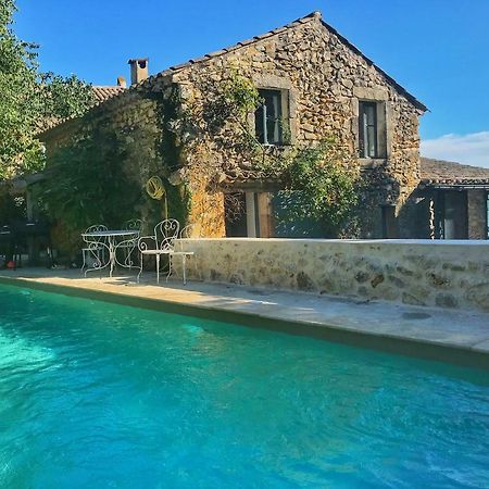 La Magnanerie D'Audabiac Villa Lussan  Bagian luar foto